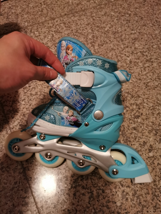 冰雪奇缘 儿童直排轮，27-30码，适合3...