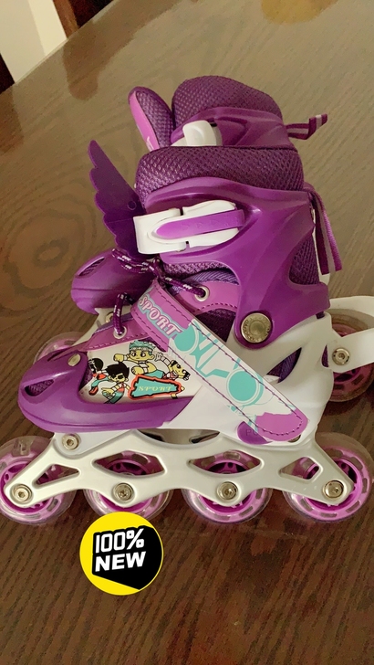 【清仓处理】八轮全闪大小可调节3-12岁男...