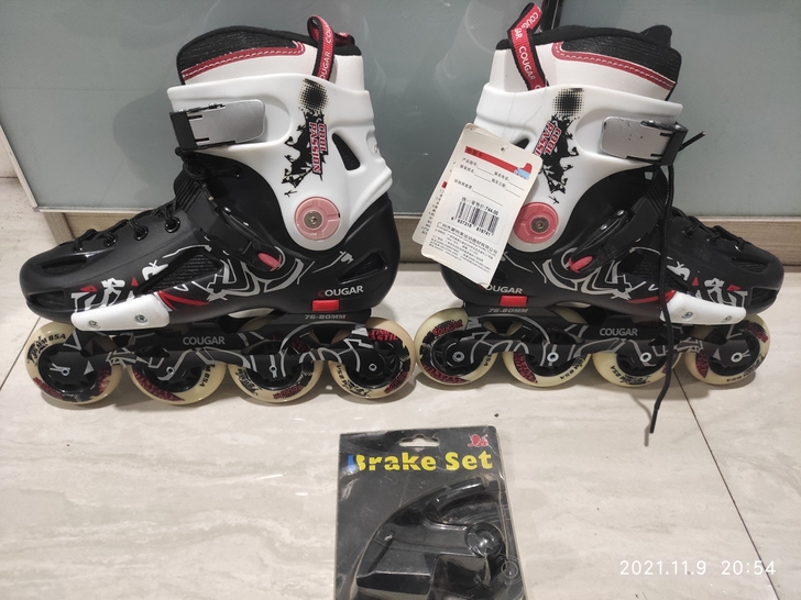 美洲狮轮滑鞋，非常新，是40码的，适合40...