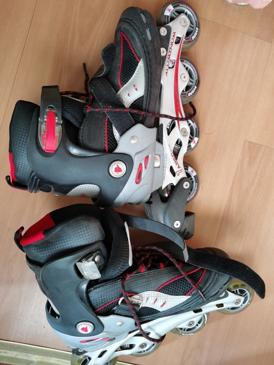 闲置cougar旱冰鞋  38-41可调节...