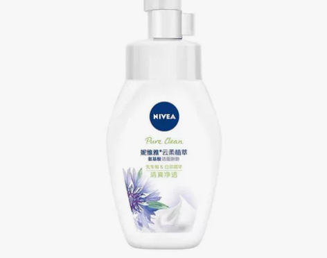 妮维雅云柔植萃氨基酸洗面奶清爽净透深层清洁...
