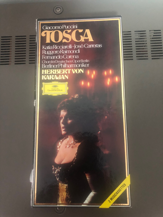 古典音乐歌剧磁带 普切尼歌剧《托斯卡》 卡...