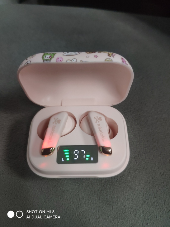 森麦tokidoki联名款少女蓝牙耳机95...