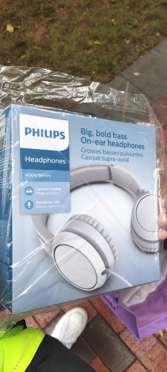 飞利浦耳机，全新