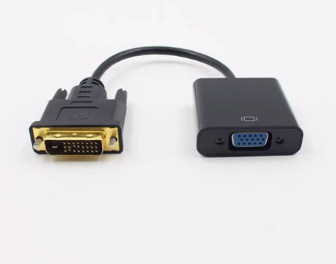 全新 DVI转VGA转换器，主机DVI24...