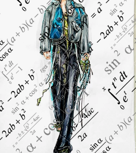 服装效果图 现稿一张5块 p4为p3的款式...