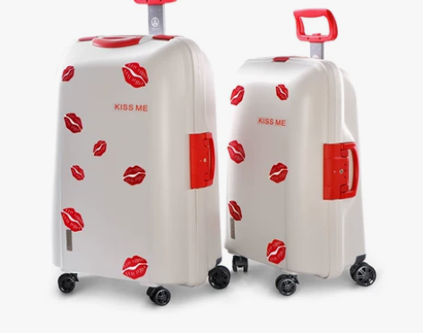 单杆拉杆箱28寸万向轮密码箱登机箱贴纸韩版...