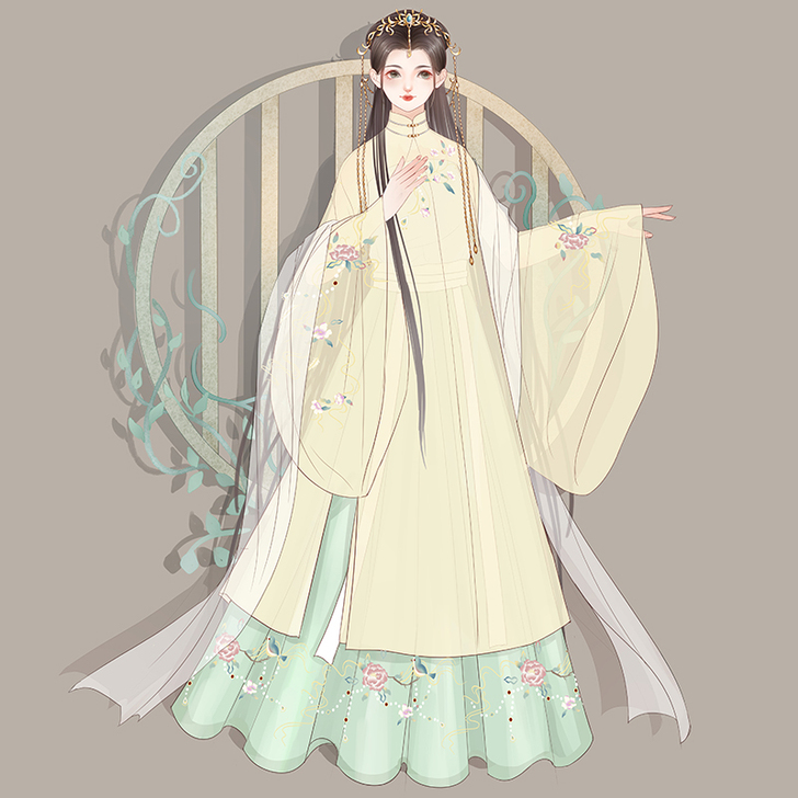 【艺缕】明制汉服一套