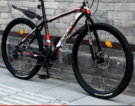 山地自行车男式变速越野单车新型公路赛车24...