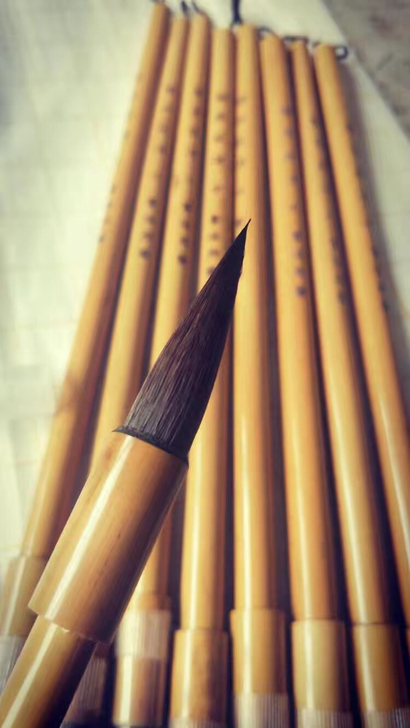 兰亭鼠须【低价处理】兰亭鼠須大中小三只毛笔...