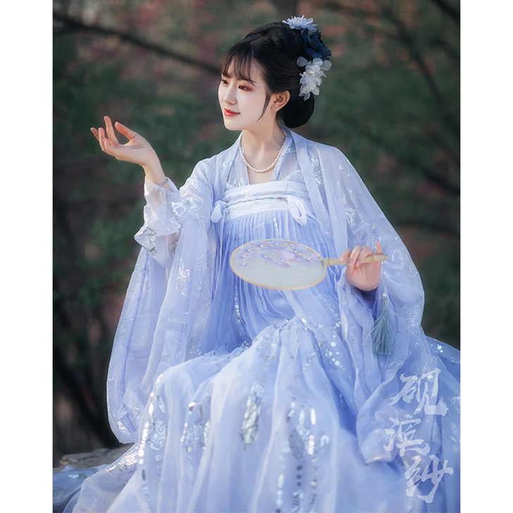 已绝版【砚滨纱】 紫珠 上襦