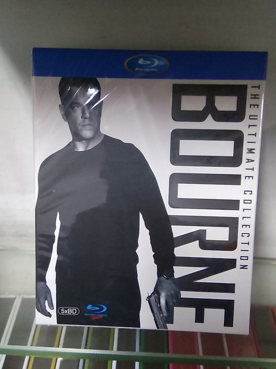 谍影重重系列一至五部完整收藏版蓝光碟! 全...