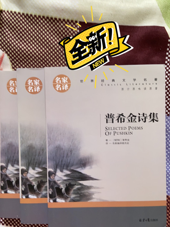 普希金诗集 世界名著