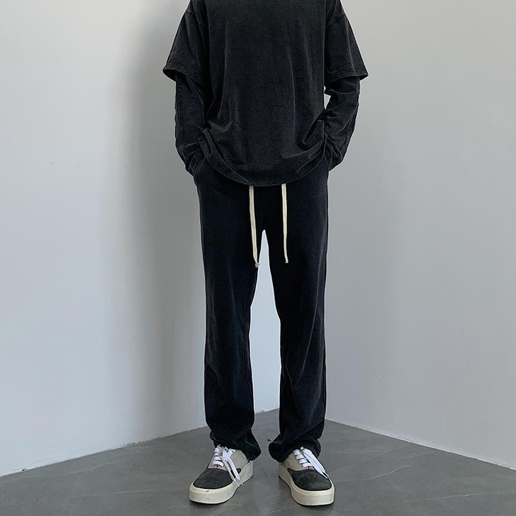 清仓特价 UNWEANESS休闲裤宽松高街...