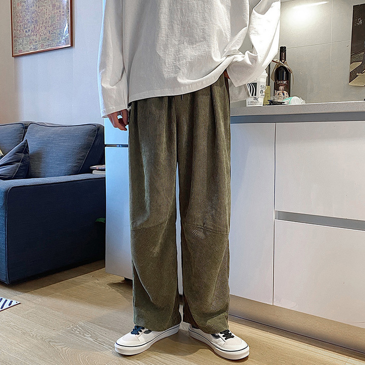 野团 休闲裤 绿色