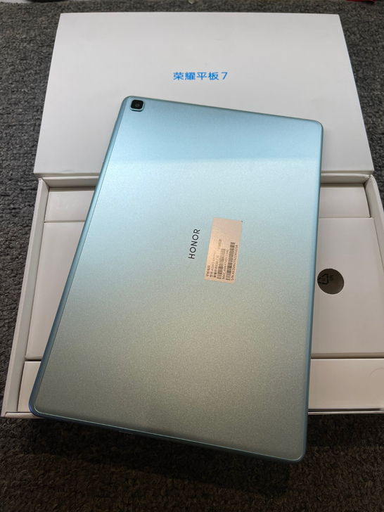 10月16激活 荣耀平板 7 薄荷绿