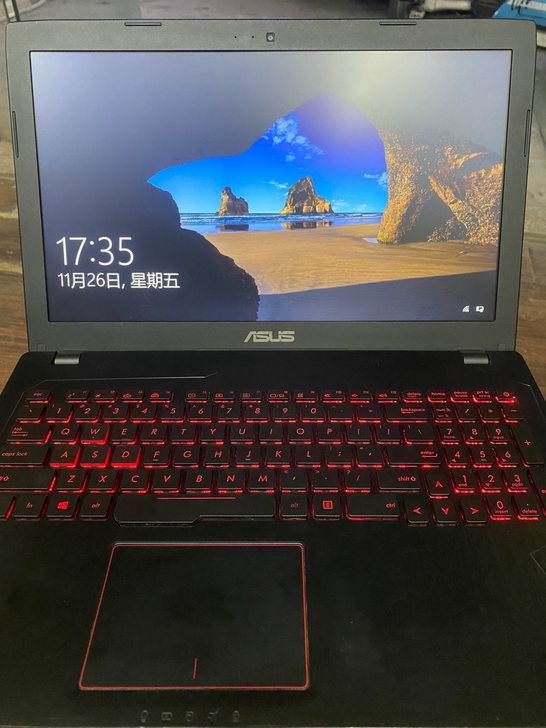 笔记本 华硕 飞行堡垒 游戏本 ZX53V...