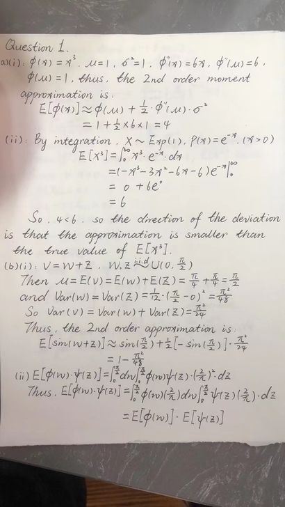 留学生数学辅导，概率统计，高数，微积分，线...