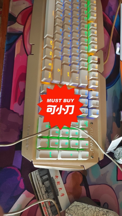 狼派键盘，送备用键  感兴趣的话点##am...