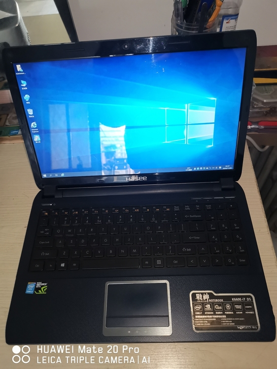 神舟战神四代I7笔记本转让