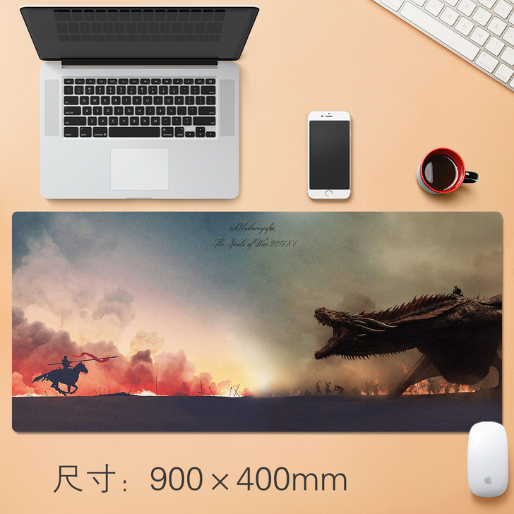 other/其他 鼠标垫（权游图案）