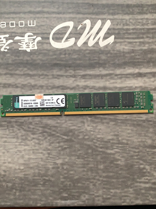 自用金士顿ddr3  4g内存条，功能完好...