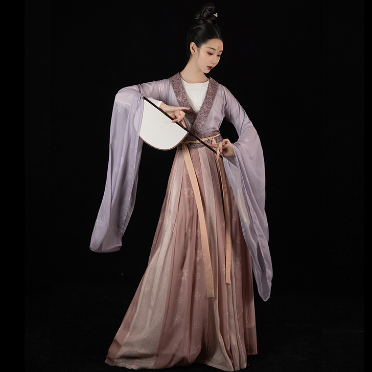 桔屿原创汉服女【春庭晚望】