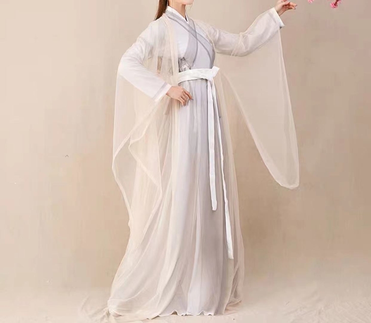 古装汉服女中国风超仙气飘逸古风古典舞演出服...