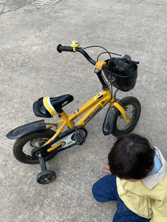 卖10寸自行车 80元