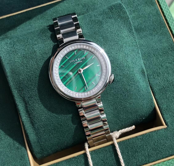 Lola Rose新款小绿表瑞士原装石英机...