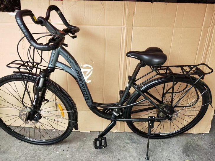美利达旅行车，双碟刹24速，轮组700C，...
