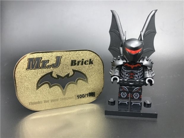 乐高 第三方人仔 Mr.J 地狱蝙蝠侠装...