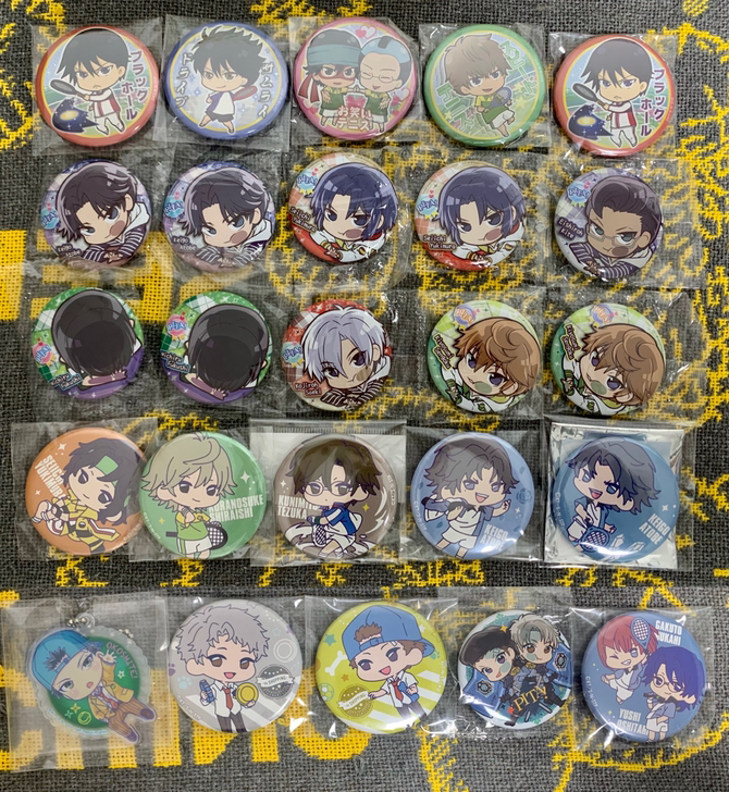 网球王子 q版吧唧立牌挂件pita扭蛋抱抱...