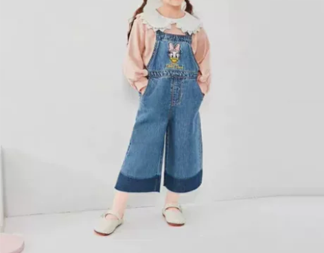 巴拉巴拉迪斯尼联名款春秋款女童纯棉宽松阔脚...