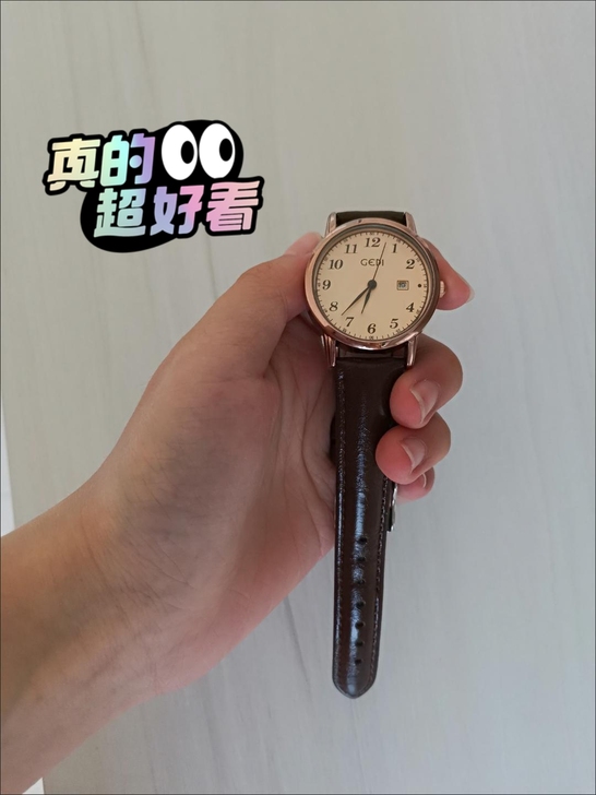 【闲置全新】歌迪手表女法国小众十大品牌学生...