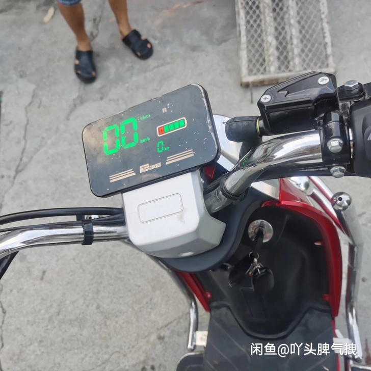 五羊品牌电动车,有牌有证,全新2个月,