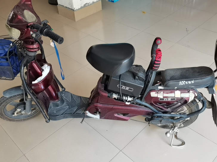 电动自行车,新换的电瓶 感兴趣的话点##...