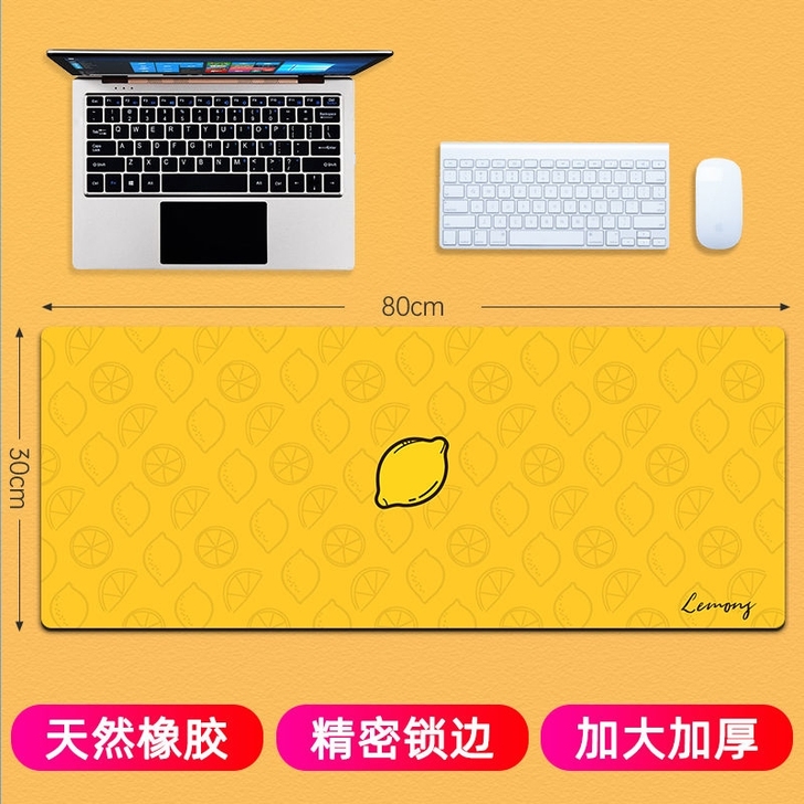 超大号鼠标垫加厚电竞游戏办公室快捷键大全电...