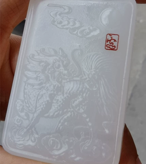 白玉麒麟，玉雕工作室不开了急出变现，剩下来...