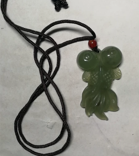 包邮玉雕挂坠金玉满堂如鱼得水。 天然玉石手...