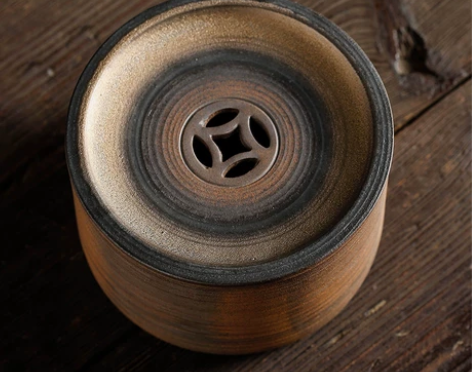 最后几个！低价出粗陶建水 日式杯洗茶渣缸水...