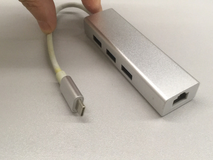 type-c转网线/usb-a口 一拖四