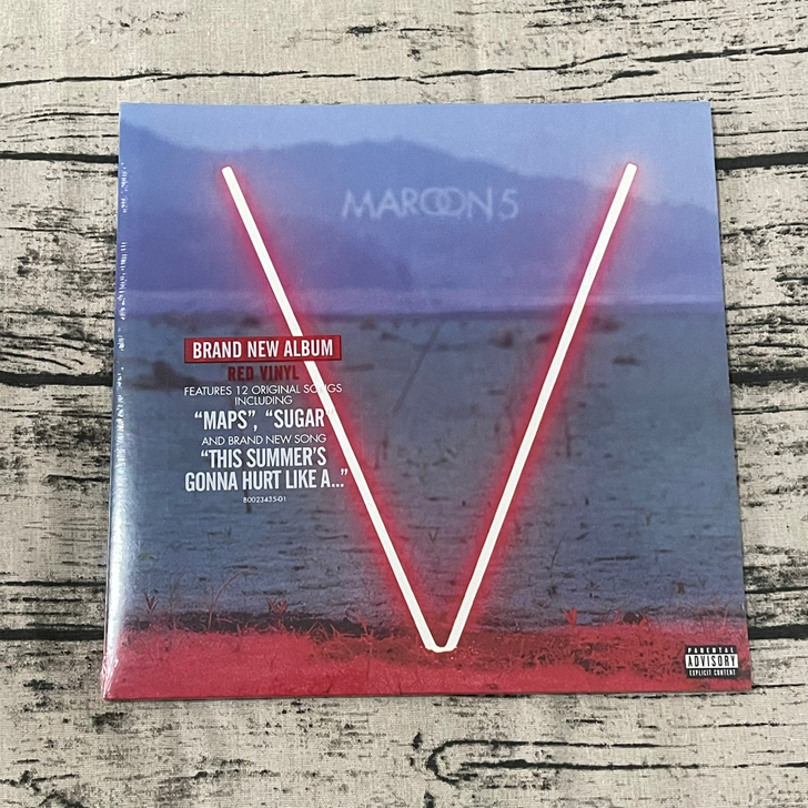 现货 Maroon 5 魔力红 V 红胶 ...