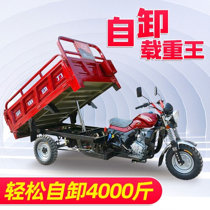全新宗申动力正汽油三轮摩托车家用农用三轮车...