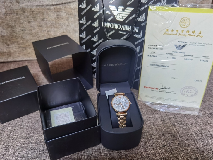 手表 a ma ni阿米尼 全套包邮