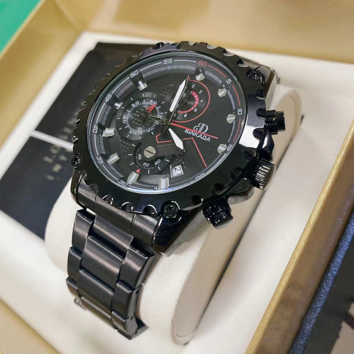 Binkada 宾卡达手表男士瑞士手表全自...