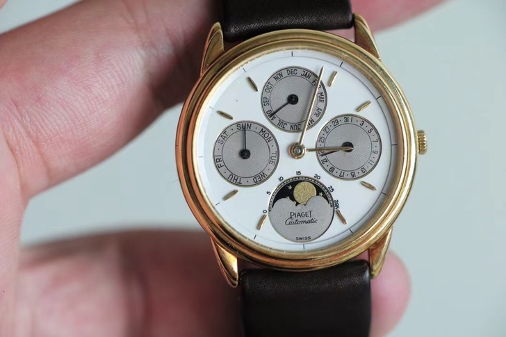 伯爵 自动机械  年历表  机芯很特别  ...