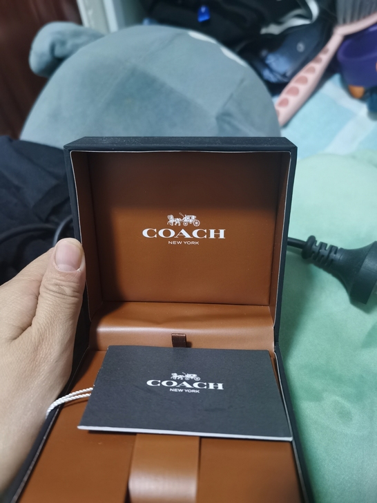 女士珍珠母贝手表，当时要是因为太喜欢这个绿...