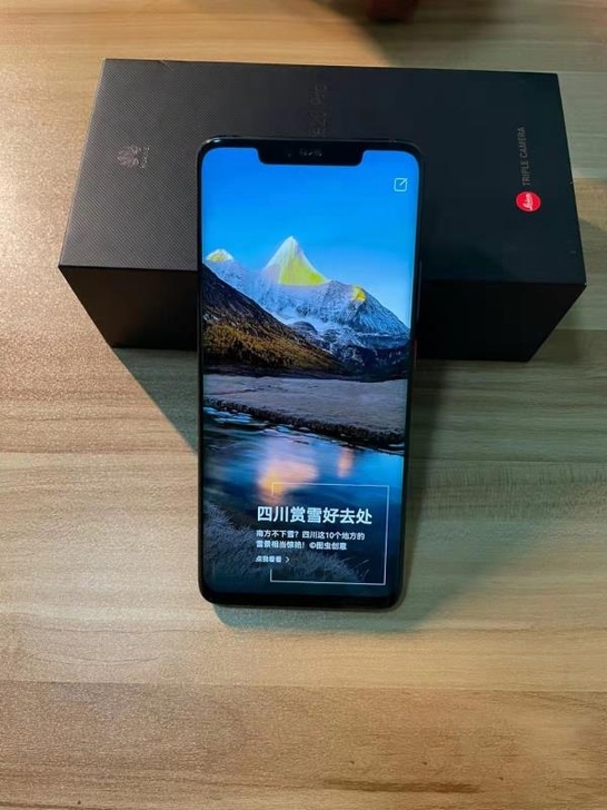 华为mate20pro 9新，翡冷翠，128