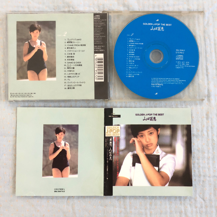 山口百惠CD老翻无i码 碟面96新左右。电...